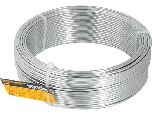 Arame Galvanizado Nº22 Bwg 22 Fio 0,71mm Liso 10 Kgs