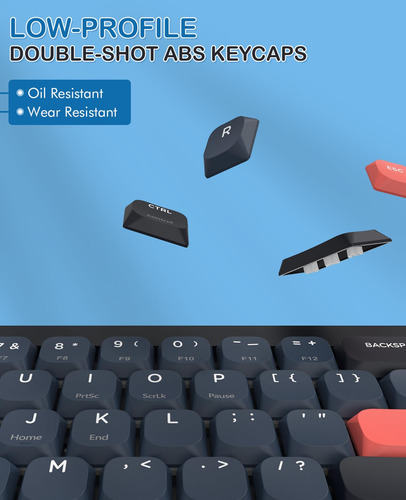 Magic-refiner Rkl680 Teclado Mecánico Inalámbrico Ultra DeLG