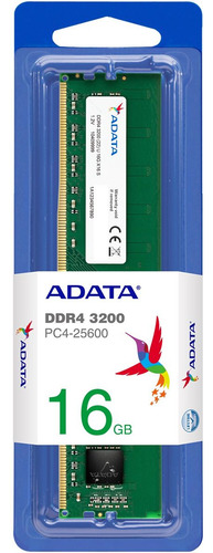 Memoria Adata Ddr4 3200 Mhz 8gb Ad4u320038g22-bhyd