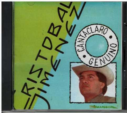 Cd - Cristobal Jimenez  /   Cantaclaro Genuino - Original