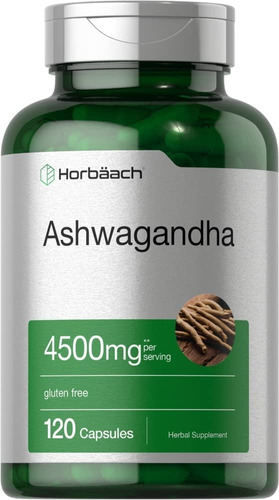 Ashwagandha 4500 Mg 120 Capsulas Envio Hoy