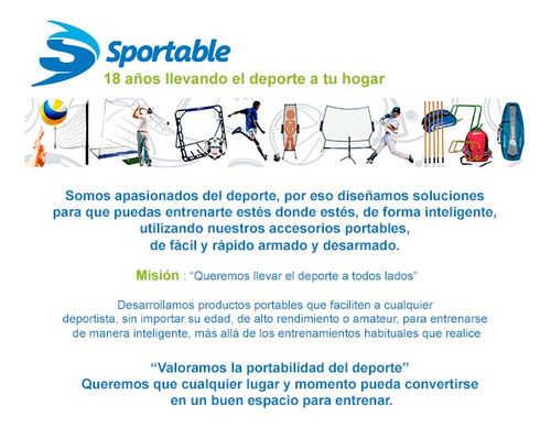 Imagen 8 de 10 de Red Driving Golf Evo Lite + Alfombra 40x70 + Tee 8 Cm