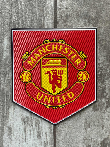 Parche Escudo De Fútbol Manchester United Visita