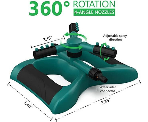 Ts Rociador De Agua Sistema De Riego De 360 Grados For