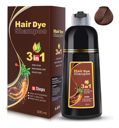 Tinte De Cabello Champu Yourtone Castano Base De Hierbas