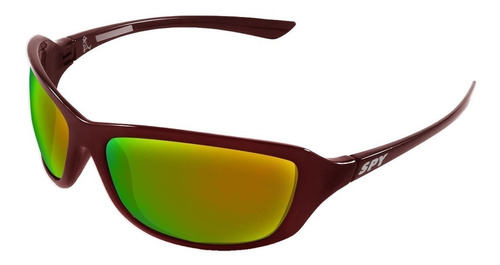 Óculos de sol SPY 44 Link Standard armação de náilon cor chocolate-brilho, lente camaleão de polímero clássica, haste chocolate-brilho de náilon