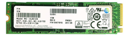 interno Samsung PM981 MZVLB512HAJQ 512GB