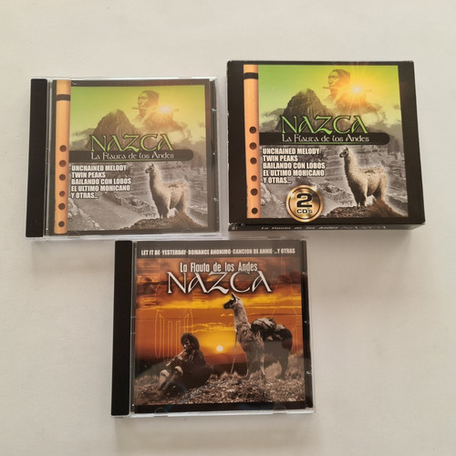 Nazca La Flauta De Los Andes Musica Andina Pack 2 Cd´s