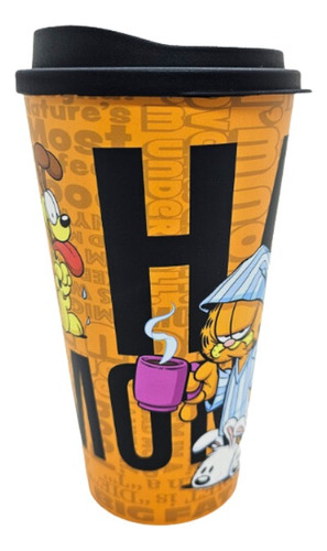 Vaso Plastico Garfield - Licencia Oficial