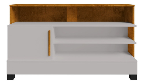 Rack Tv 48 Hoga Pipa Blanco Invierno Natural Color Blanco Invierno / Natural