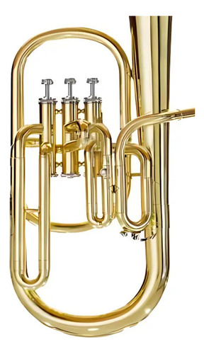 Saxor Alto Eb Laqueado Silvertone Charcheta Slsr001 Color Dorado