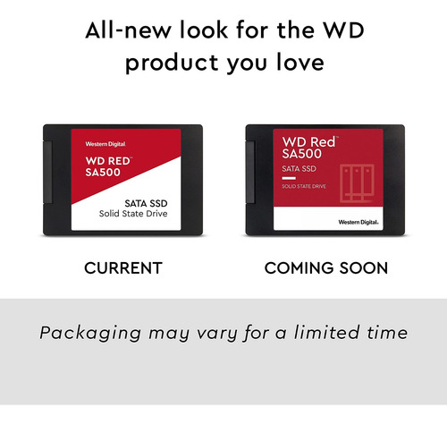 Western Digital Wd Red Sa500 Nas 3d Nand Interno Ssd, 6.35 C