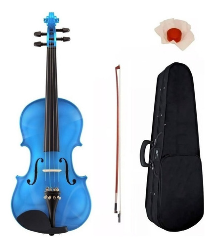 Violin 4/4 Stradella + Accesorios + Estuche - Mv1411 Color C Color Azul