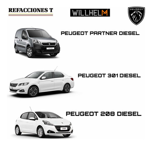 Sensor Cigueñal Peugeot 208 301 Partner Diesel