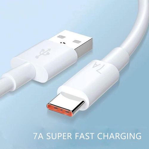 Cable Usb A Tipo C De 7a De 100w Cable De Carga Súper Rapida