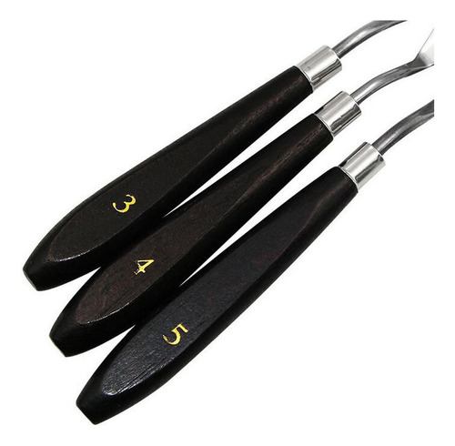 Set De 5 Piezas De Espátula De Material Acero Inoxidable