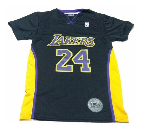 Camiseta De Basquet Lakers Nba Oficial- The Dark King 