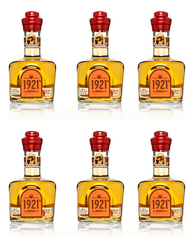1921 Tequila Añejo 100% Agave 750ml. Caja 6pzs