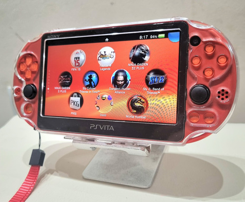 Ps Vita Slim Red Vermelho Metálico 128 Gb Vermelho (Usado)