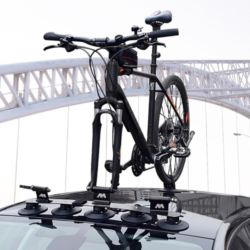 Rockbros Rack Portabicicletas De Succión P/2 & 3 Bicicletas Negro