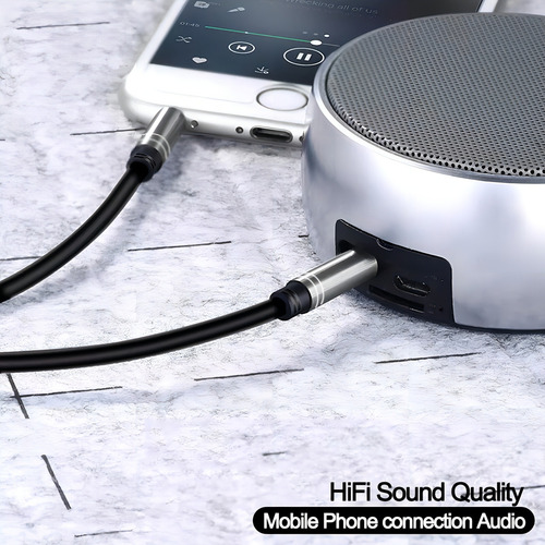 Cable Auxiliar 3.5 Mm Jack De 1 Metro Audio Estereo