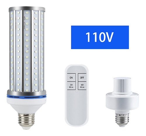 Imagen 11 de 12 de 2x Lámpara Germicida Uv 100w E27 Luz De Esterilización
