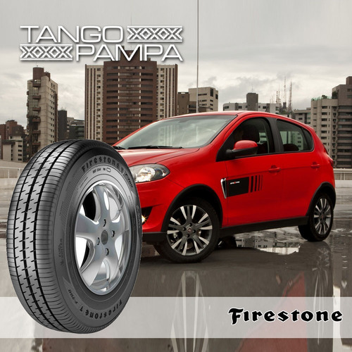 Combo 4u Neumático 185/70 R14 88t F700 Firestone Envio 0$