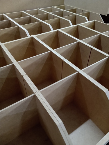 Gavetas Organizadores De Madera ( Pack De 10 Unidades )