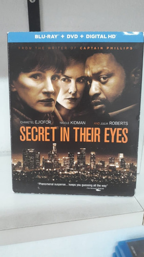 Blu-ray + Dvd Secret In Their Eyes Secretos De Una Obsesion