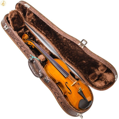 Estojo Leilo Case Classic Madeira Para Viola De Arco 42