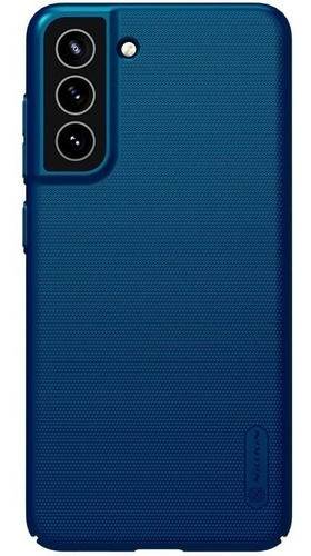 Case Delgado Mate Para Galaxy S21 Fe 2022 Policarbonato Azul