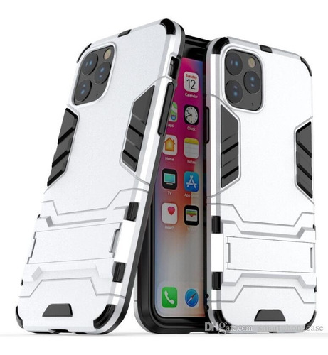 Funda Para iPhone 11 Pro Max Iron Case Con Cristal Uso Rudo