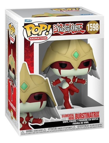 Yu-gi-oh! Elemental Hero Burstinatrix Funko Pop!  #1598