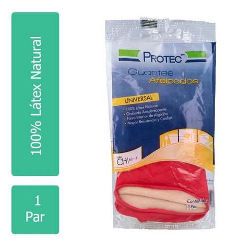 Protec Guantes Afelpados Talla Chi Bolsa Con 1 Par Según Presentación