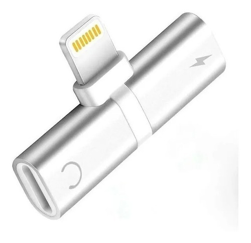 Adaptador Lightning Splitter Para  Audio Y Carga iPhone.