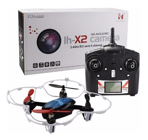Quadricoptero Lh-x2 2.4ghz 6-axis 4d Gyro Câmera Led Drone