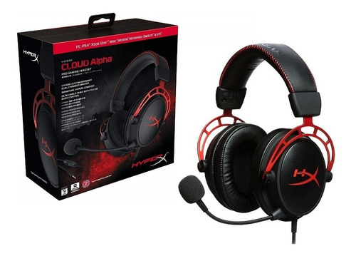 Headset Gamer Hyperx Hx-hsca-rd/am Cloud Alpha Red