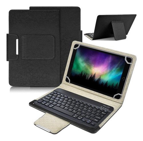 Funda Con Teclado Bluetooth Para Apple iPad (9ª ) 10.2 