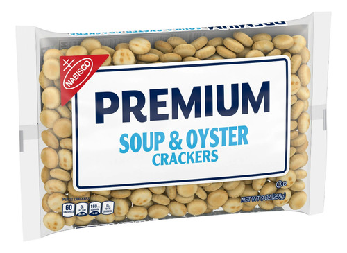 bisco Premium Soup & Oyster Crckers -pr Crems Y Sops