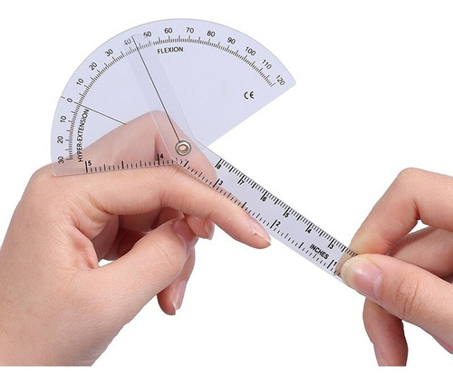 Goniómetro Para Dedos Rango De Movimiento Articular 180°