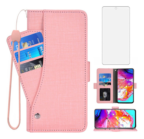 Asuwish Compatible Con Samsung Galaxy A71 5g Funda Tipo De Y