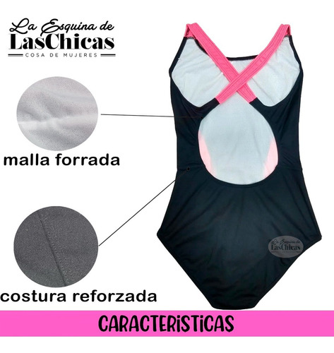 Imagen 5 de 10 de Malla Natacion Talles Especiales Resistente Cloro® Quickly®.