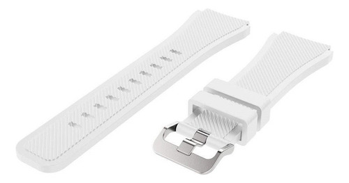 Correa 22mm Deportiva Texturizada Para Binden Era Hit Blanco 2.2 Cm