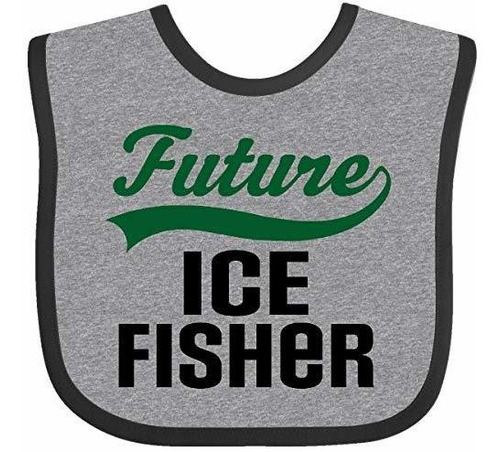 Baberos Para Bebé Inktastic Fishing Future Ice Fisher Baby B