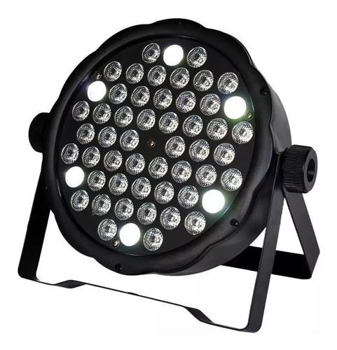 Imagen 7 de 8 de Luz Protón Par 54 Leds Rgb Slim Tacho Dmx Profesional Dj's
