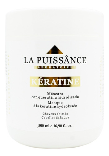 La Puissance Keratina Anti Frizz Máscara Pelo Dañado X 500ml