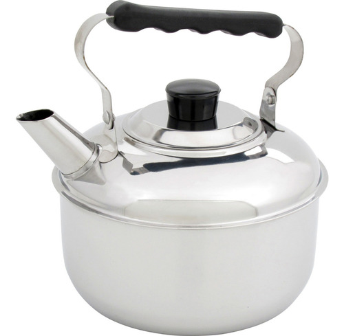 Chaleira Tradicional Aço Inox 3 Litros Domama Prime