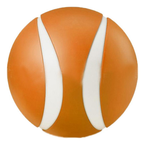 Para Bola Rodante Automática Perro Gato Naranja 9cm