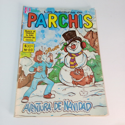 Parchís Historieta Años 80s México Navidad Proyección (Usado)