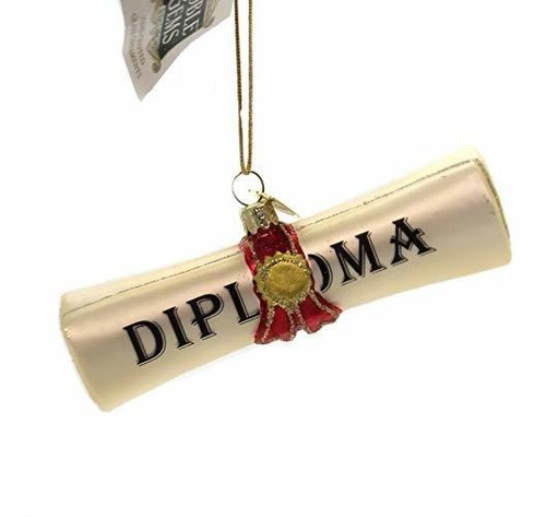 Adorno De Vidrio Diploma Noble Gems